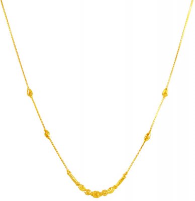 22K Gold Balls chain  ( 22Kt Gold Fancy Chains )