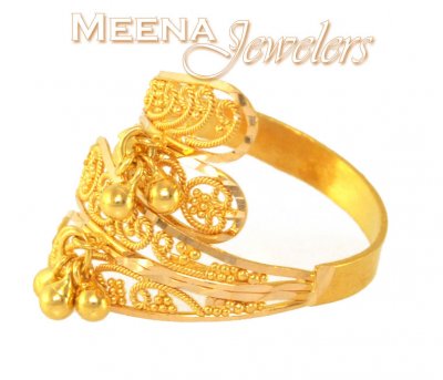 22K Ladies Designer Ring ( Ladies Gold Ring )