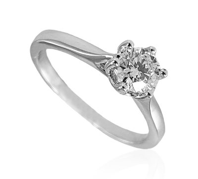 18K White Gold Diamond Ladies Ring - DiRi22138 - 18K White Gold Diamond ...
