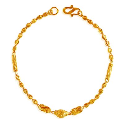 22Kt Gold Balls Bracelet ( Ladies Bracelets )