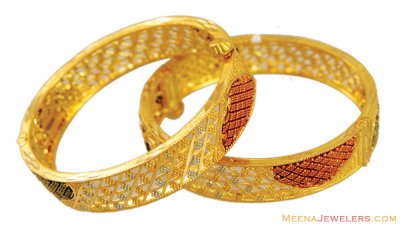 22K Exclusive Baby Wide Kada ( Baby Bangles )