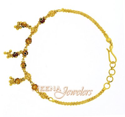 MeenaKari Ladies Gold Bracelet ( Ladies Bracelets )