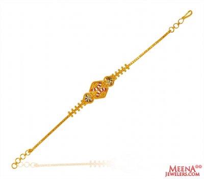 22Kt  Gold Ladies Bracelet ( Ladies Bracelets )