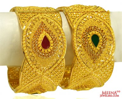 22KT Gold Designer Kada (1Pc only) ( Kadas )