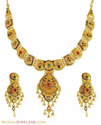 22K Exclusive Necklace Set ( 22 Kt Gold Sets )