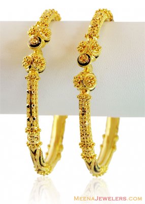 Designer 22K Meenakari Kada (2PC) ( Kadas )