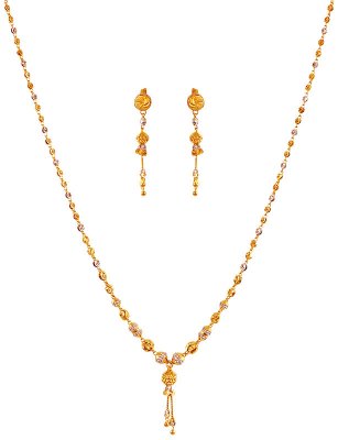 Gold Two Tone Set  ( 22 Kt Gold Sets )