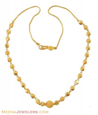 22 Karat Gold Chain ( 22Kt Gold Fancy Chains )