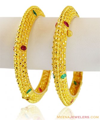 22K Beautiful Stones Kada ( Kadas )