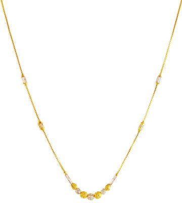 22Kt Gold Dokia Chain ( 22Kt Gold Fancy Chains )