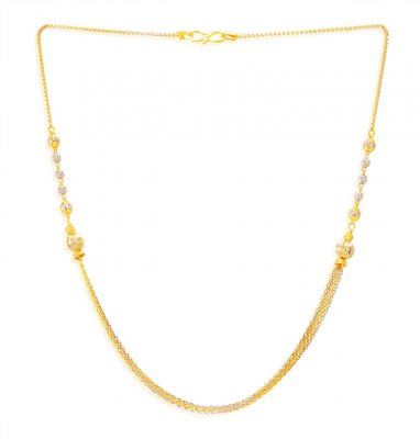 22kt Gold Exclusive Designer Chain ( 22Kt Gold Fancy Chains )