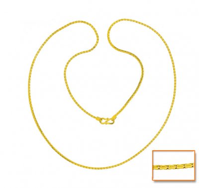 22Kt Gold Chain ( Plain Gold Chains )