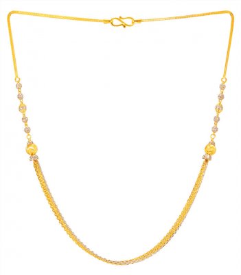 22Karat Gold Layer Chain ( 22Kt Gold Fancy Chains )