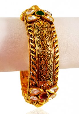 22k Gold Antique Designer Kada 1Pc ( Kadas )