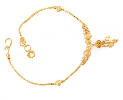 22Kt Gold Ladies Bracelet ( Ladies Bracelets )