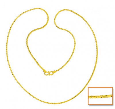 22Kt Gold Chain ( Plain Gold Chains )