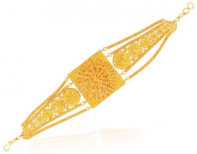 22k Traditional Meenakari Bracelet  ( Ladies Bracelets )