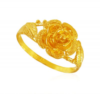 22 Karat Gold Ring for Ladies ( Ladies Gold Ring )