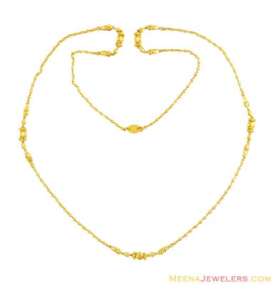 22k Gold Indian Fancy Chain ( 22Kt Gold Fancy Chains )