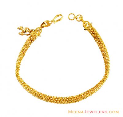 Indian Gold Bracelet (22K) ( Ladies Bracelets )