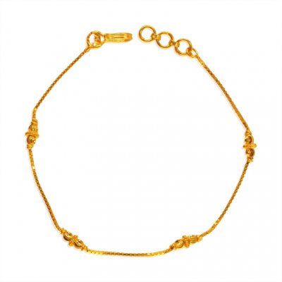 22Kt Gold Fancy Bracelet for Ladies ( Ladies Bracelets )