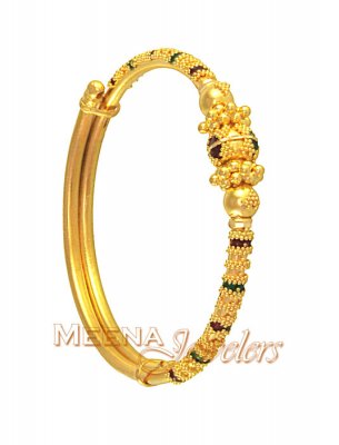 Baby Bangle with MeenaKari ( Baby Bangles )