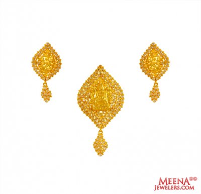 22K Gold Pendant Set ( Gold Pendant Sets )