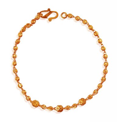 22k Gold Balls Bracelet ( Ladies Bracelets )