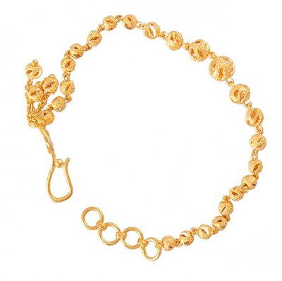 Gold Graduated Bracelet ( Ladies Bracelets )