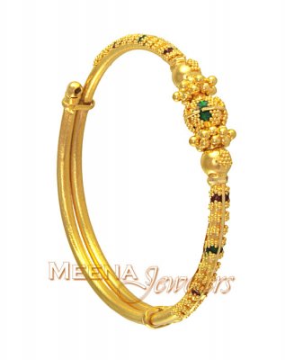 Baby Bangle with MeenaKari ( Baby Bangles )