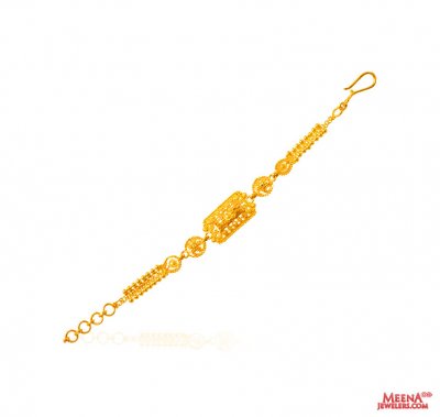 22Kt Gold Baby Bracelet ( 22Kt Baby Bracelets )