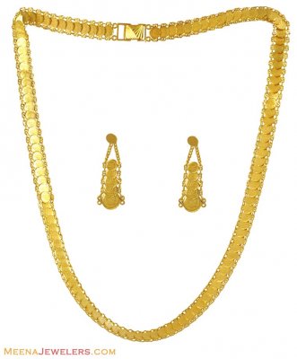 22k Gold Ginni Long Set ( 22 Kt Gold Sets )