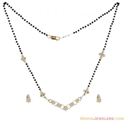 Traditional Mangalsutra Set 18K ( Gold Mangalsutra Sets )