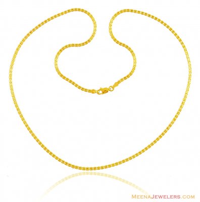 22K Gold Fancy Chain ( 22Kt Gold Fancy Chains )