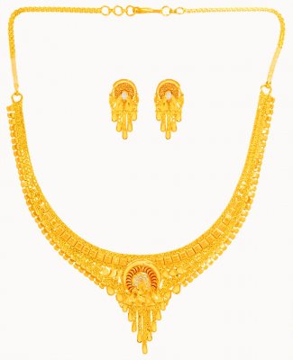 22 Karat Gold Three Tone Set ( 22 Kt Gold Sets )