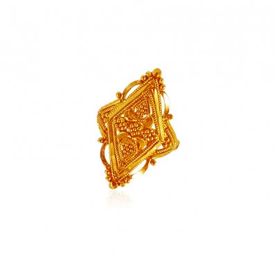 22karat Gold Baby Girl Ring ( 22Kt Baby Rings )