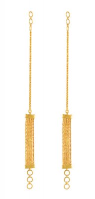 22k t Sahara Chain ( Gold Ear Chains )