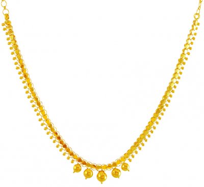 22K Gold Necklace Only ( 22 Kt Gold Sets )