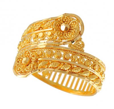 Designer Ladies Gold Ring ( Ladies Gold Ring )