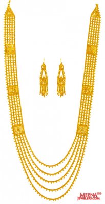 22kt Gold Chandra Haar  ( 22 Kt Gold Sets )