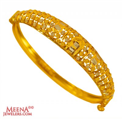 22 Karat Gold Two Tone Kada ( Kadas )