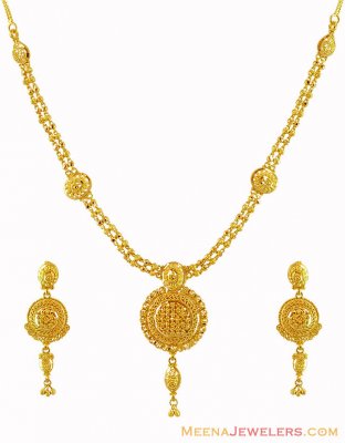 Exclusive 22K Necklace Set ( 22 Kt Gold Sets )