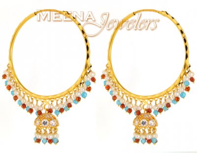 22Kt Gold Exquisite Earrings ( Exquisite Earrings )