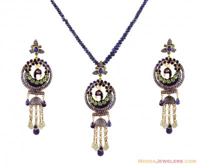 Victorian Pendant Set ( Diamond Victorian Jewelry )