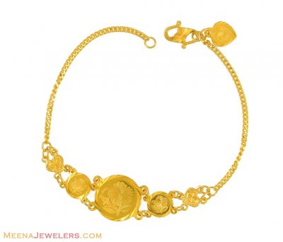 22K Gold Ladies Bracelet ( Ladies Bracelets )