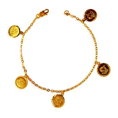 22Kt Gold Ginni Bracelet ( Ladies Bracelets )