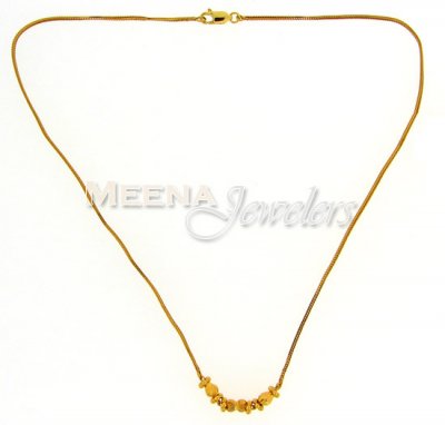 22 Carat Fancy Gold Chains ( 22Kt Gold Fancy Chains )