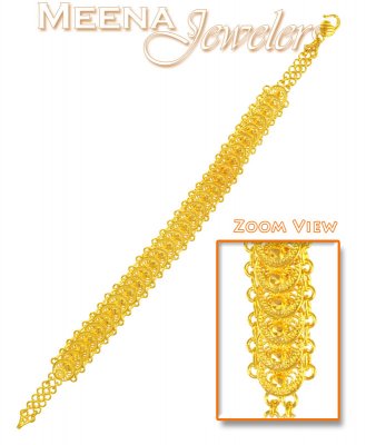 22Kt Gold Ladies Bracelet ( Ladies Bracelets )