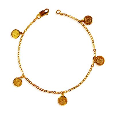 22 Kt Gold Ginni Bracelet ( Ladies Bracelets )