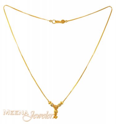 22Kt Gold Dokya Chains ( 22Kt Gold Fancy Chains )